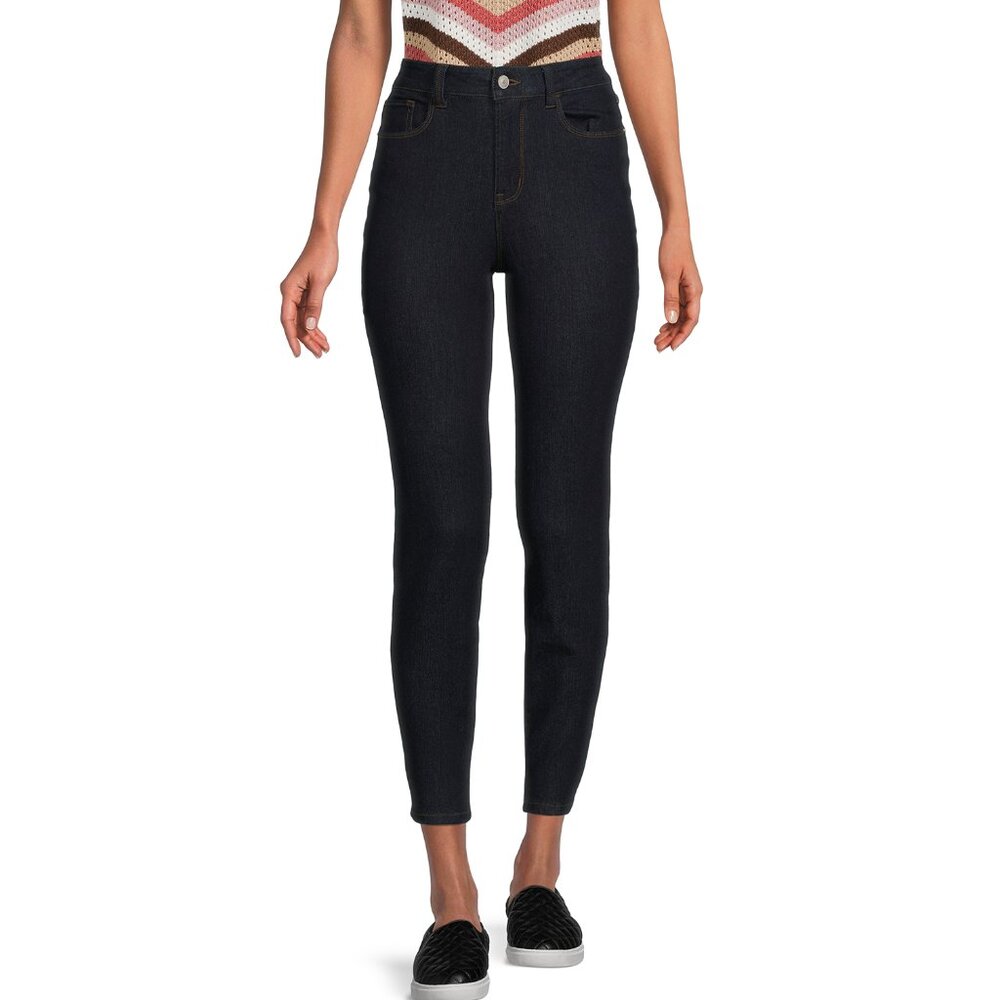 "Skyline Juniors: High Rise Skinny Jeans"